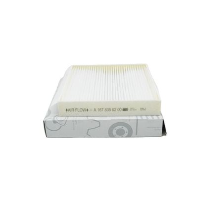 190*188*35MM قطعات معدنی خودرو فیلتر هوا کابین A1678350200 برای بنز