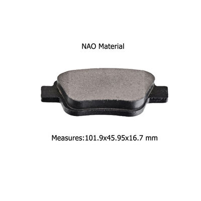 قطعات اتوماتیک D2067-9299 پد های ترمز عقب 0446605010 پد ترمز اتومبیل لاینر ترمز برای تویوتا مرسدس بنز