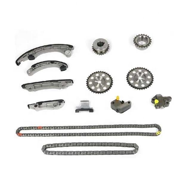 کیت تعمیر زنجیره تایمینگ موتور فولاد برای تویوتا لند کروزر پرادو 1GD 2GD 13523-11030 13616-0E010 13521-0E010 در بهترین حالت